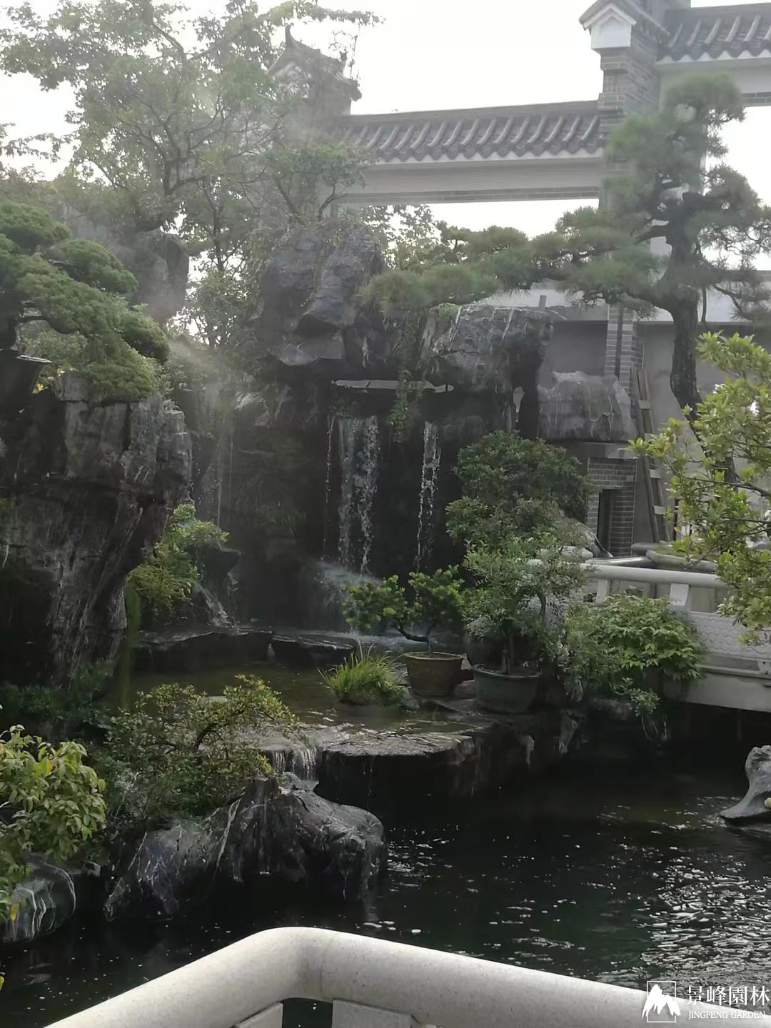 會(huì)所假山_3
