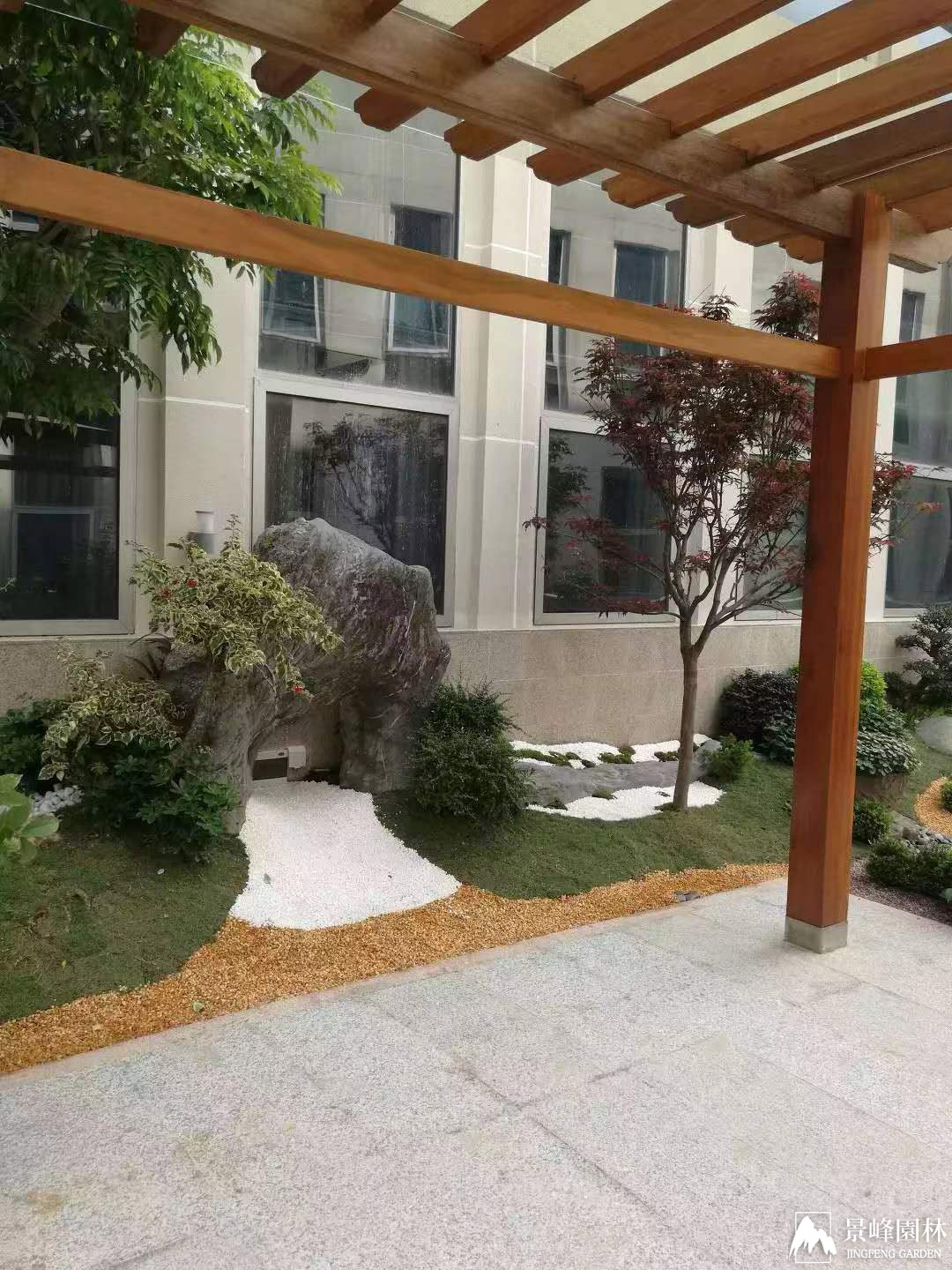 沙河高爾夫辦公室陽臺_2