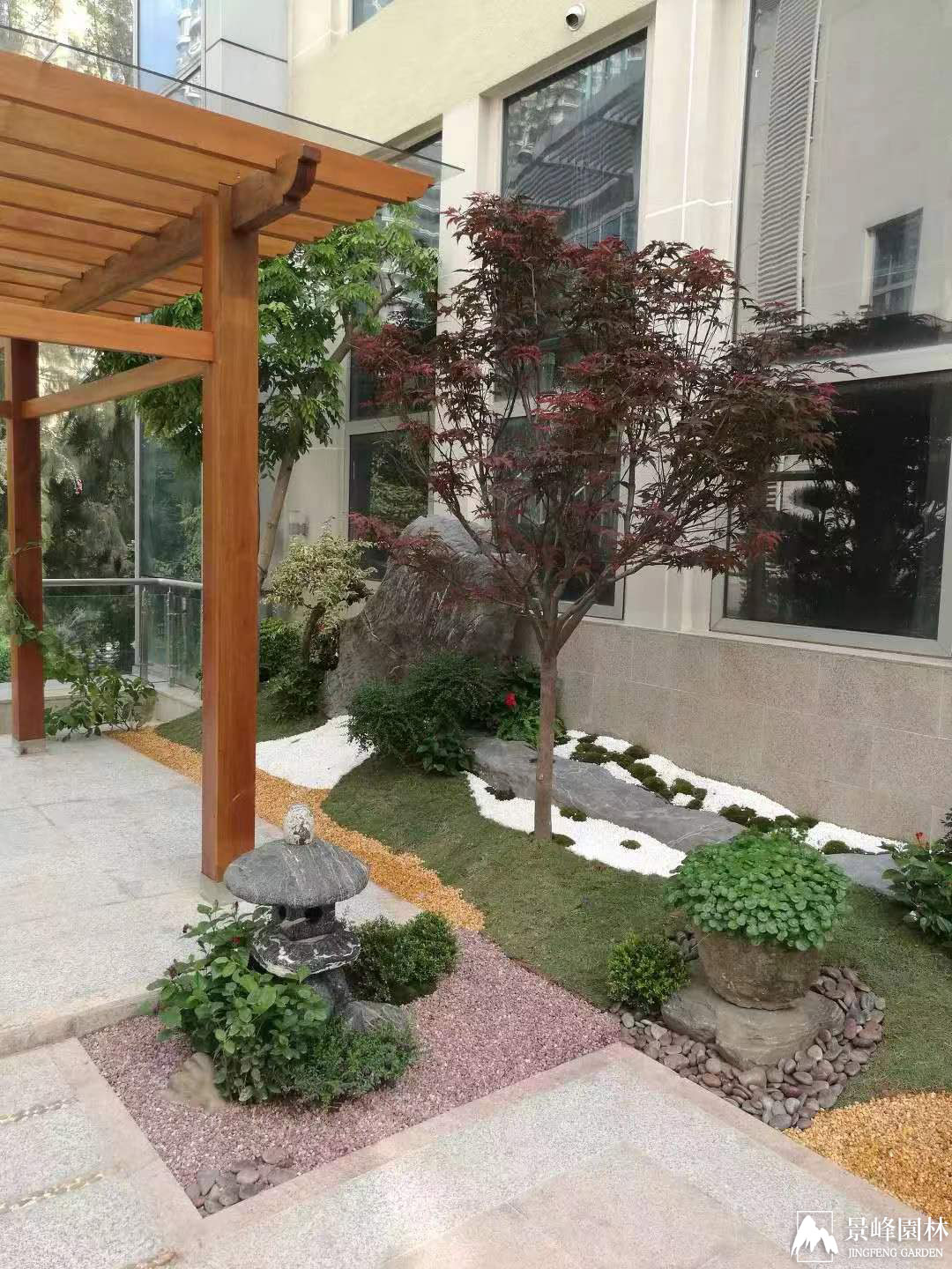 沙河高爾夫辦公室陽臺_4